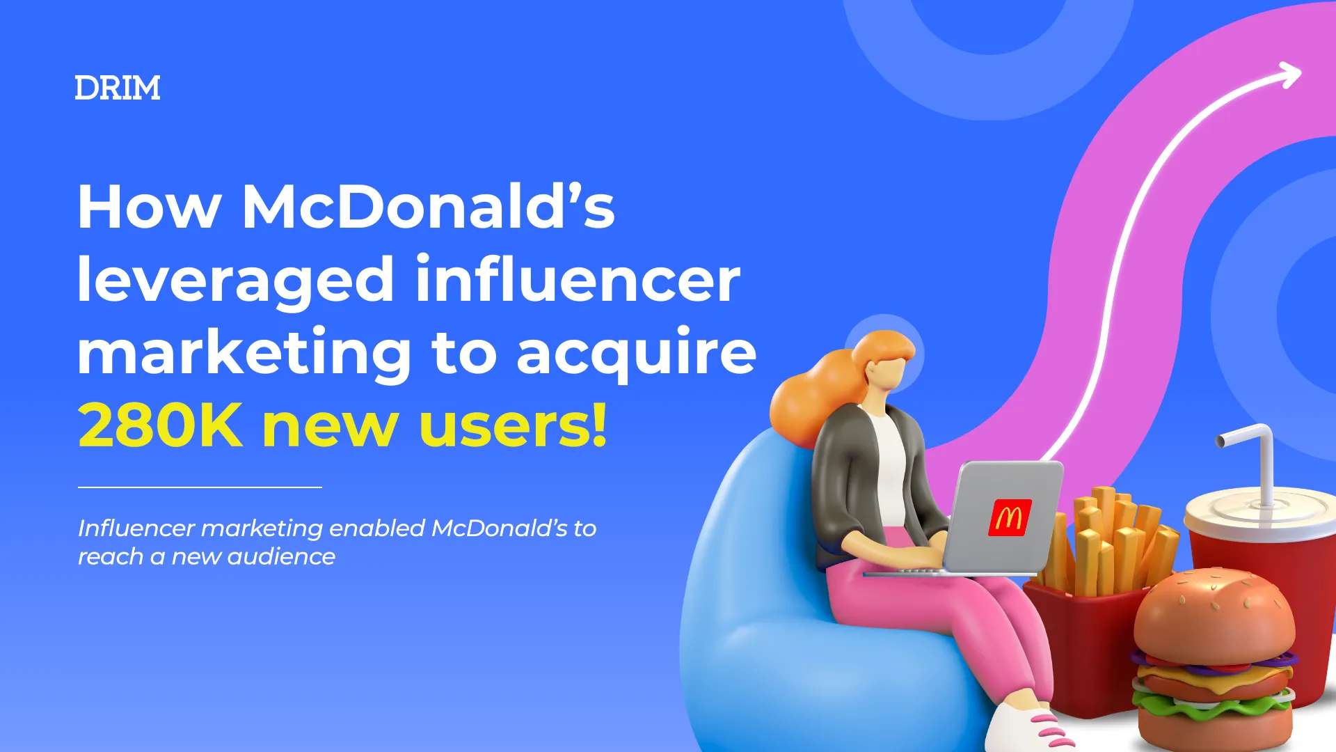 How McDonald’s leveraged influencer marketing to acquire 280K new users