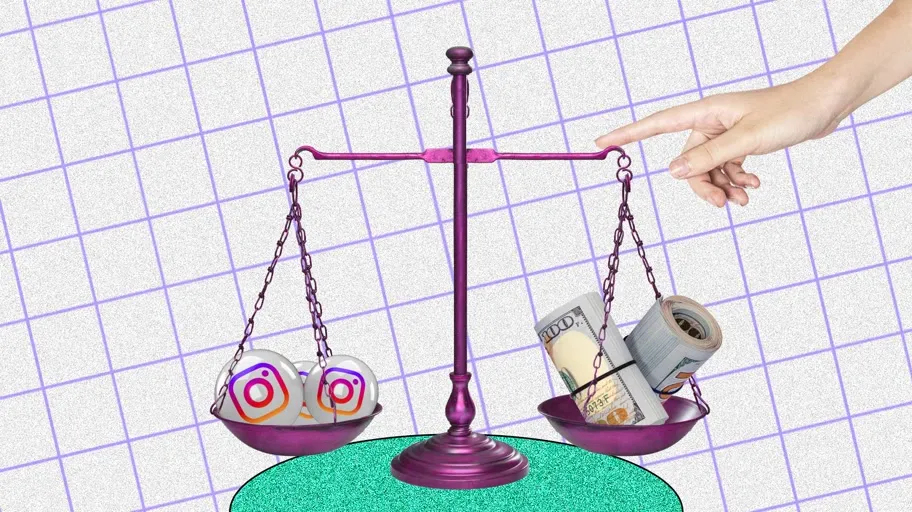 Calculadora de dinero de Instagram